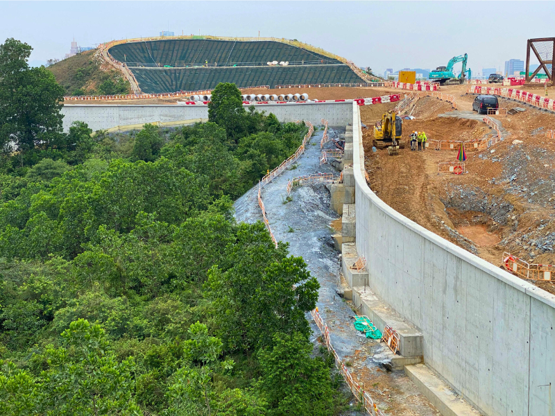 Web KNP Site formation works 2