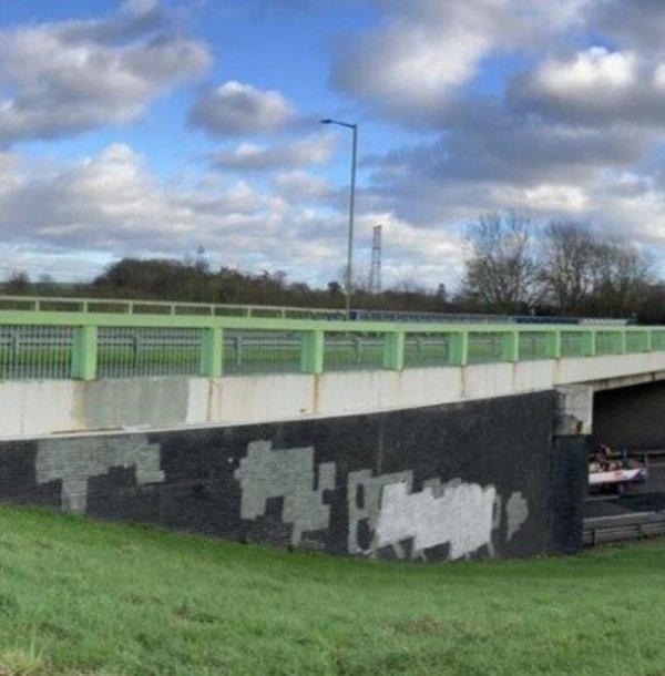 Web M1 Motorway Overbridge HV Cable 1