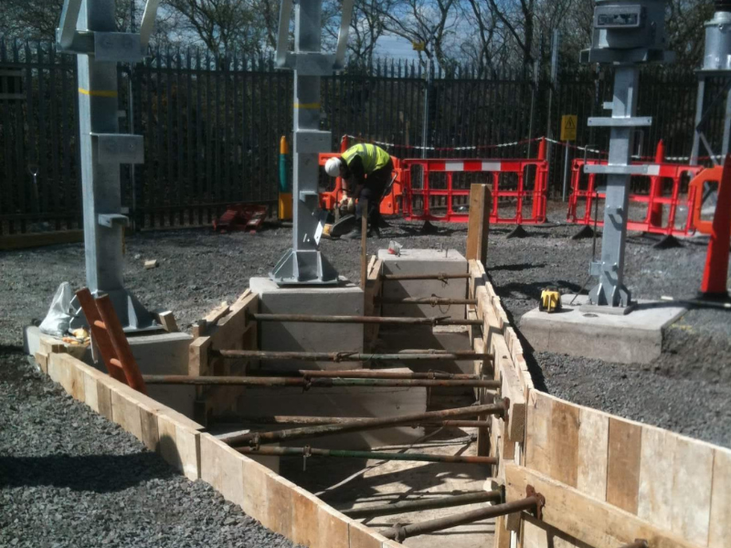Web Uskmouth and Swansea North Substation trenches 3